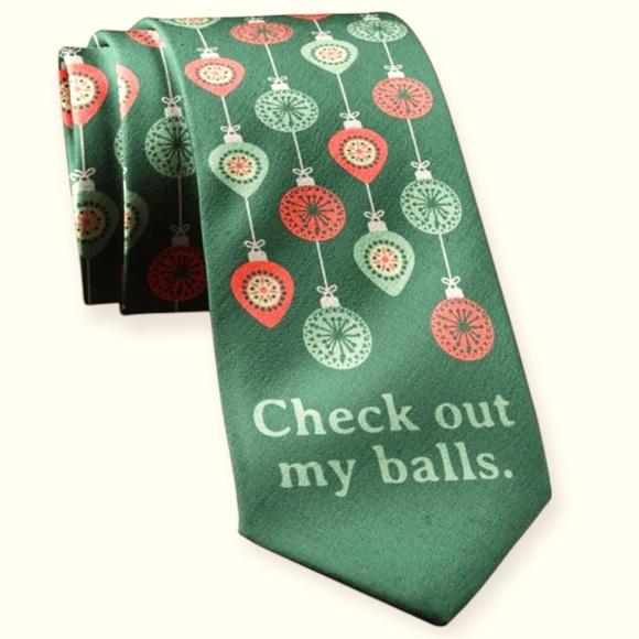 Other - Mens Check out my Balls Necktie